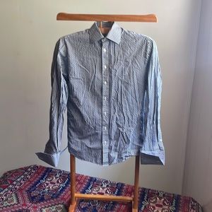 Thomas Pink of Jermyn street London size 14.5 slim fit seersucker shirt
